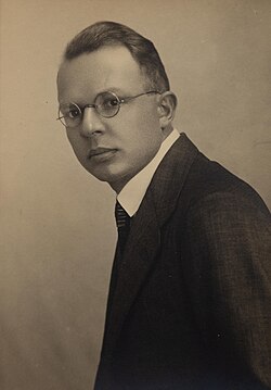 Portrait de Rudolf Carnap en 1930. Crédits : Archives of Scientific Philosophy - University of Pittsburgh