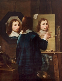 Johannes Gumpp, Autoportrait, 1646. https://commons.wikimedia.org/wiki/File:Johannes_gumpp.jpg