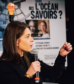 Stéphanie Debray lors de la Fête de la Science 2024, à Thionville