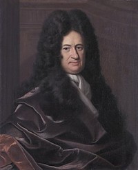 Gottfried Wilhelm Leibniz, portrait par Bernhard Christoph Francke (n.d.). Source : Herzog Anton Ulrich-Museum Braunschweig