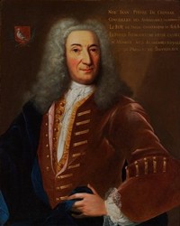 Portrait de Jean-Pierre de Crousaz (1729). Source : Musée historique Lausanne