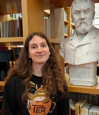 Mélusine Rocher, ici avec Henri Poincaré